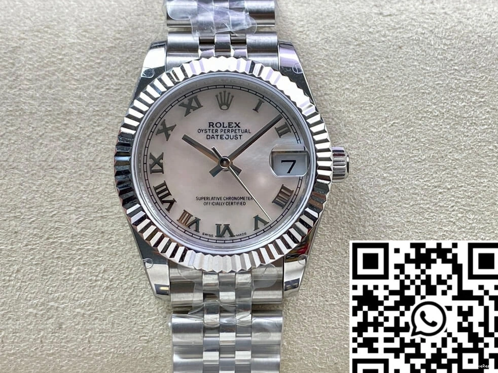 31MM Stainless EW Factory Rolex 178384 Steel Datejust 0105